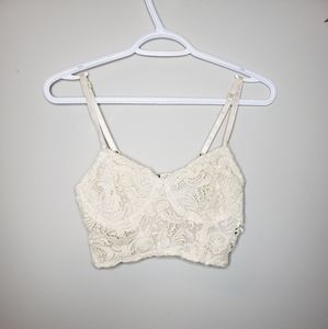 Lace Bustier Top